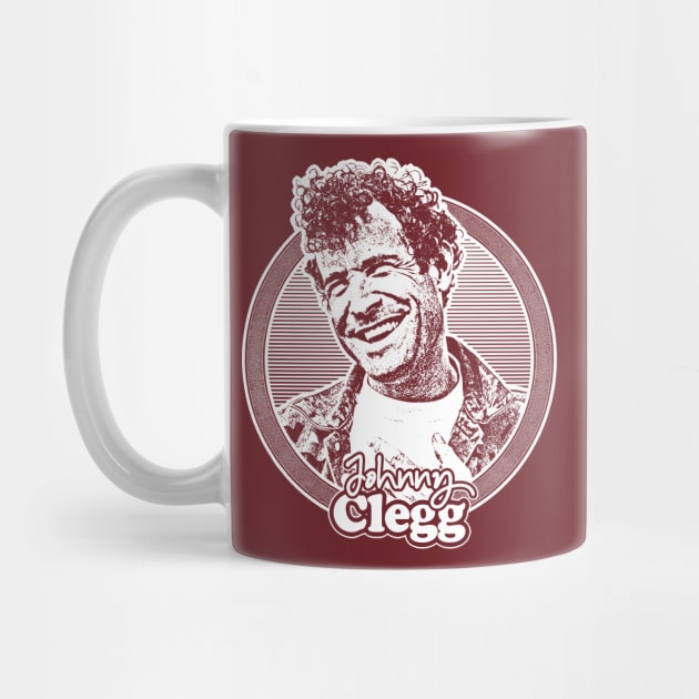 Johnny Clegg // Retro Fan Art Design T-Shirt by DankFutura